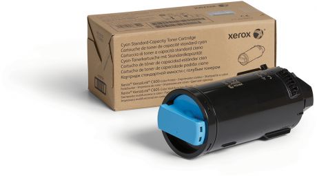 Картридж Xerox 106R03908, голубой, для лазерного принтера, оригинал