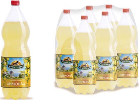 Лимонад Напитки из Черноголовки "Оригинальный", 6 шт по 2 л