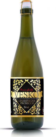 Vesko Prosecco безалкогольное шампанское, 0,75 л