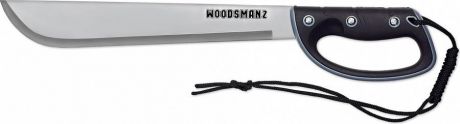 Мачете туристический Рубака Woodsmanz, T152 WOOD, серый, длина лезвия 33 см