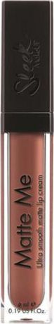 Блеск для губ Sleek MakeUP Matte Me Cinnamon Spice 1160, 6 мл