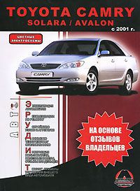 К. С. Михайлов Toyota Camry / Avalon / Solara с 2001 года выпуска. Бензиновые двигатели 2,0, 2,4, 3,0 л. Руководство пользователя. Цветные электросхемы