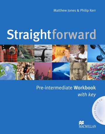 Straightforward: Workbook with Key: Pre-Intermediate Level (+ CD)