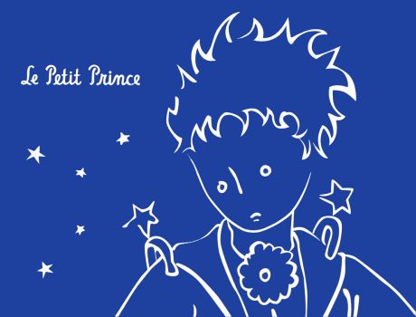 Le Petit Prince. Самоклеящийся блок и закладки в комплекте