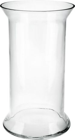 Ваза Эвис " (стекло), D21x35см", 2040, прозрачный, высота 35 см