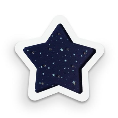 Ночник детский Amelia Kingdom AKLIGHT008-6 Звезда мини синий, белый