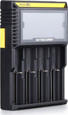 Зарядное устройство для аккумуляторов NITECORE D4, с экраном, на 4 аккумулятора 18650, 75584448