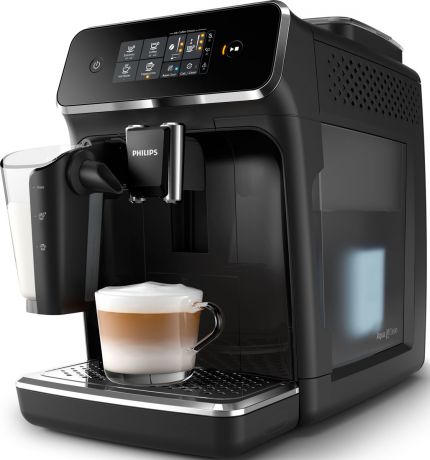 Автоматическая кофемашина Philips Series 2200 EP2231/40 с капучинатором LatteGo, черный