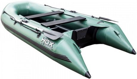 Лодка надувная HDX "Classic 300 P/L", цвет: зеленый. 67865