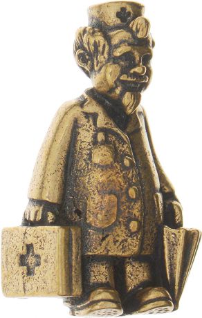 Денежный сувенир Miland Талисман доктор, Т-3675, золотой