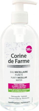 Вода мицеллярная Corine de Farme, очищающая, 500 мл