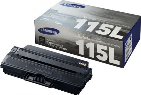 Картридж Samsung MLT-D115L SU822A, черный, для лазерного принтера, оригинал