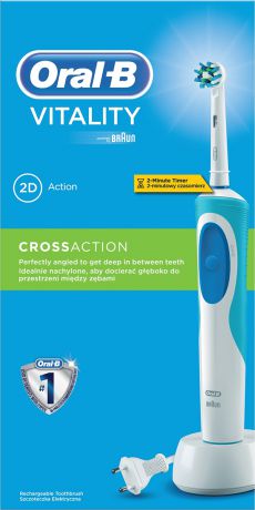 Электрическая зубная щетка Oral-B Vitality CrossAction (коробка)