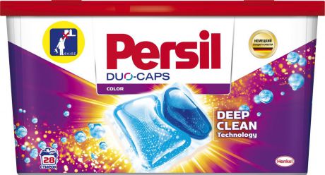 Капсулы для стирки Persil Duo-Caps. Color, 28 шт