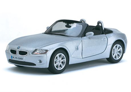 Машинка металлическая с открывающимися дверями, модель BMW Z4 convertable