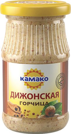 Горчица Камако Дижонская пищевая, 170 г