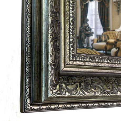 Зеркало в широкой раме 60 x 90 см, модель P127004