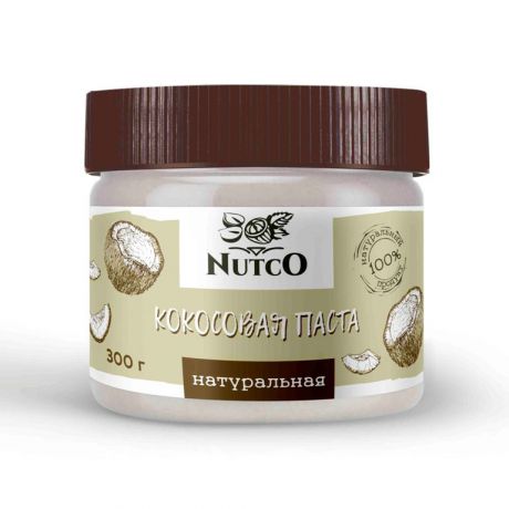 Кокосовая паста NUTCO Натуральная 300 гр.