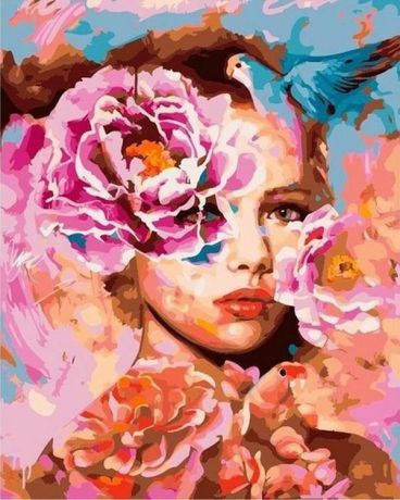 Картина по номерам Paintboy Original "Весна в душе женщины" 40х50см