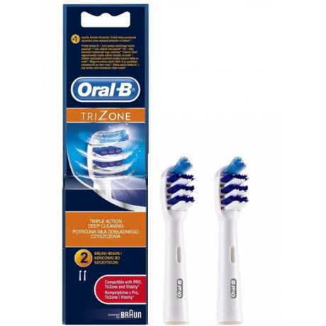 Насадка для зубных щеток Oral-B TriZone (2 шт) EB 30-2