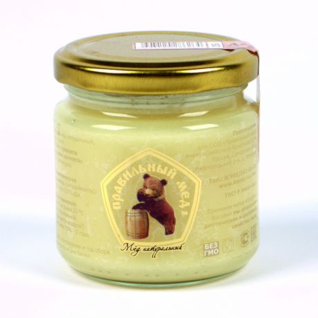 Мед натуральный "Дальневосточный" 250 гр Правильный мёд
