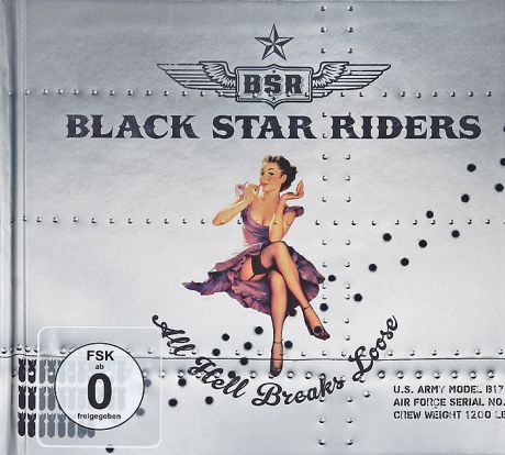 "Black Star Riders" Black Star Riders. All Hell Breaks Loose (CD + DVD)