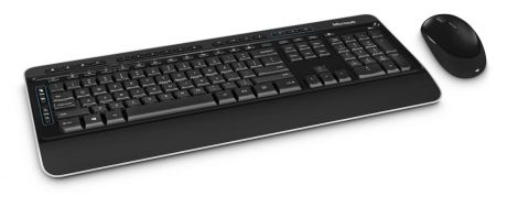 Комплект мышь + клавиатура Microsoft Wireless Desktop 3050, Black