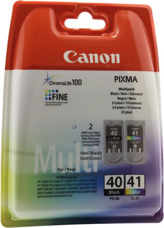 Картридж Canon PG-40/CL-41, для струйного принтера, оригинал