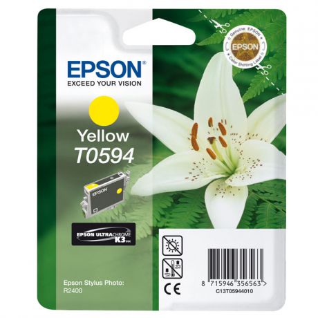 Epson T0594 (C13T05944010), Yellow картридж для R2400