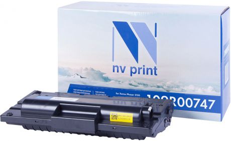 Картридж NV Print 109R00747, черный, для лазерного принтера