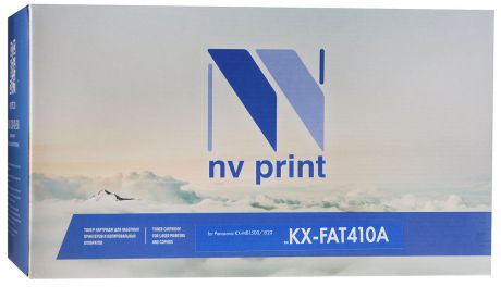 NV Print KX-FAT410A, Black тонер-картридж для Panasonic KX-MB1500/1520