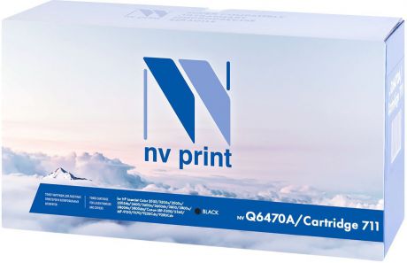 NV Print Q6470A/Canon 711 Black тонер-картридж для HP LaserJet Color 3505/3505x/3505n/3505dn/3600/3600n/3600dn/3800/3800n/3800dn/3800dnt/Canon LBP-5300/5360/MF-9130/9170/9220Cdn/9280Cdn