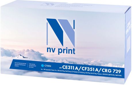 Картридж NV Print CE311A/CF351A/729C, голубой, для лазерного принтера