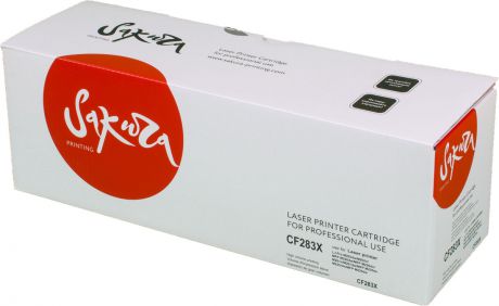 Картридж Sakura CF283X/737, черный, для лазерного принтера