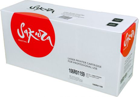 Картридж Sakura 106R01159, черный, для лазерного принтера