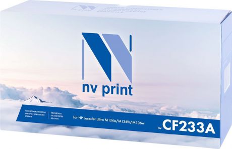 Картридж NV Print NV-CF233A, черный, для лазерного принтера