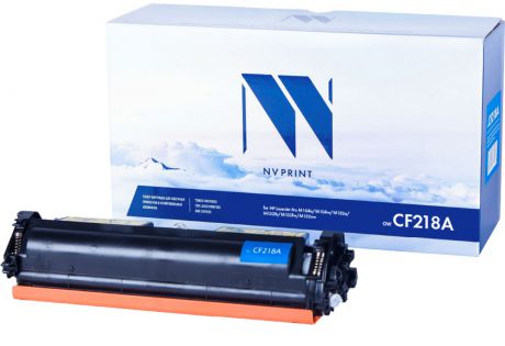 Картридж NV Print CF218A, черный, для лазерного принтера