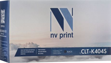 Картридж NV Print CLT-K404S, черный, для лазерного принтера