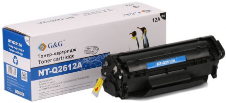 Картридж G&G NT-Q2612A, черный, для лазерного принтера