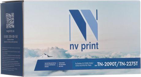 Картридж NV Print TN2090/TN2275UNIV, черный, для лазерного принтера