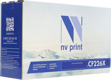 Картридж NV Print CF226X, черный, для лазерного принтера