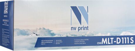 Картридж NV Print MLT-D111S, черный, для лазерного принтера