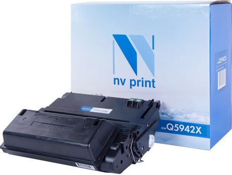 Картридж NV Print Q5942X, черный, для лазерного принтера, оригинал