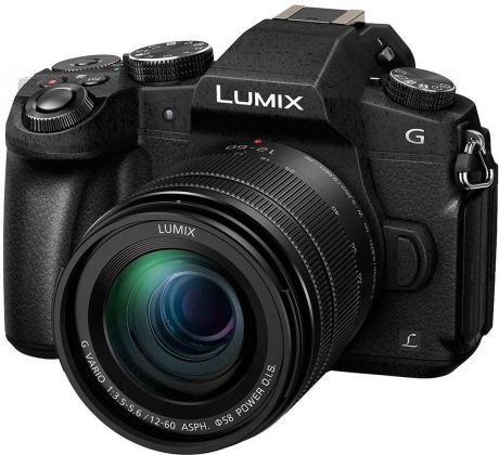 Беззеркальный фотоаппарат Panasonic Lumix DMC-G80 Kit 12-60mm, Black