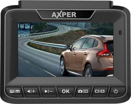 Видеорегистратор с радар-детектором Axper Combo Patch SuperHD, Black