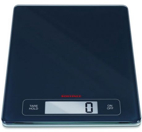 Весы кухонные электронные "Page Profi", цвет: черный