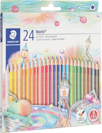 Staedtler Набор цветных карандашей Noris Club 24 цвета