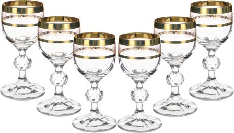 Набор бокалов для вина Bohemia Crystal Claudia, БКС0235, 190 мл, 6 шт