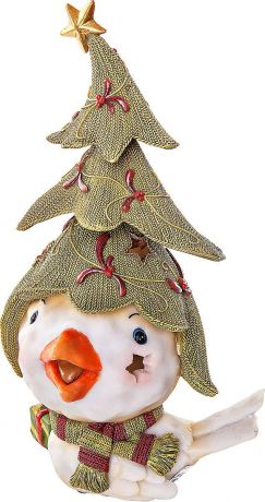 Статуэтка Mister Christmas "Птичка с елкой", высота 26 см