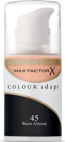 Max Factor Тональный крем "Colour Adapt", тон 45 Warm Almond (Светло-розовый), 34 мл